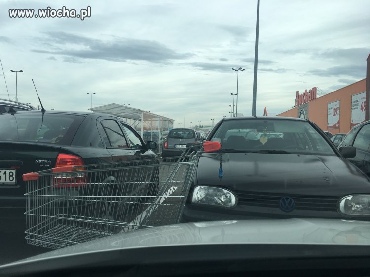 Ciężko odstawić wózek 