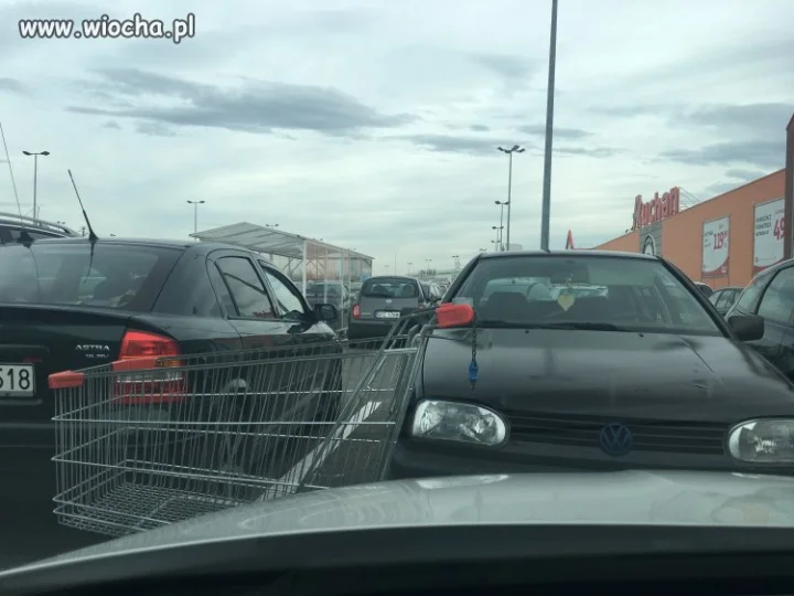 Ciężko odstawić wózek 