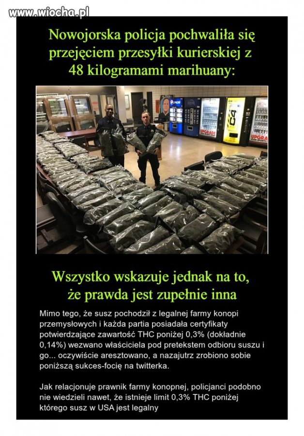 Drobna wpadka ze strony policji