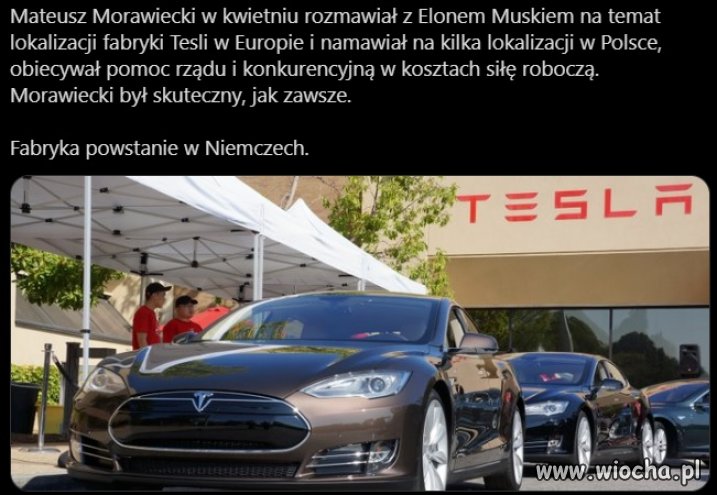 Skuteczny premier?