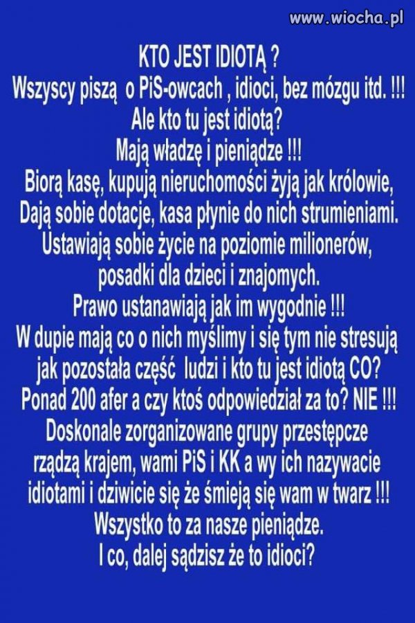 No właśnie...