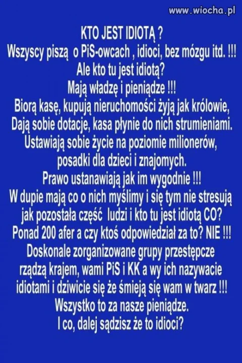 No właśnie...