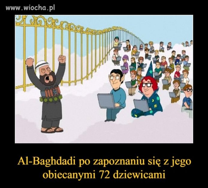 Ch... mu w dupę