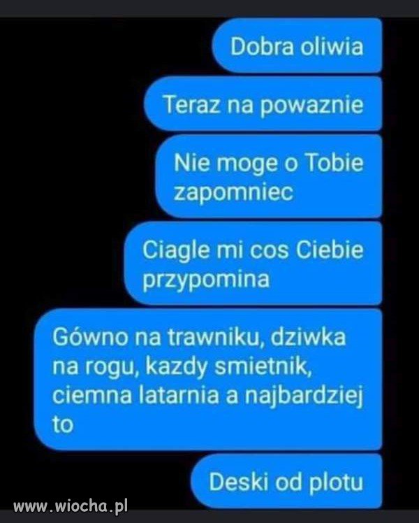 Dobra, Oliwia...