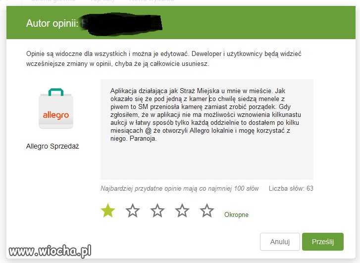 Allegro sprzedaż