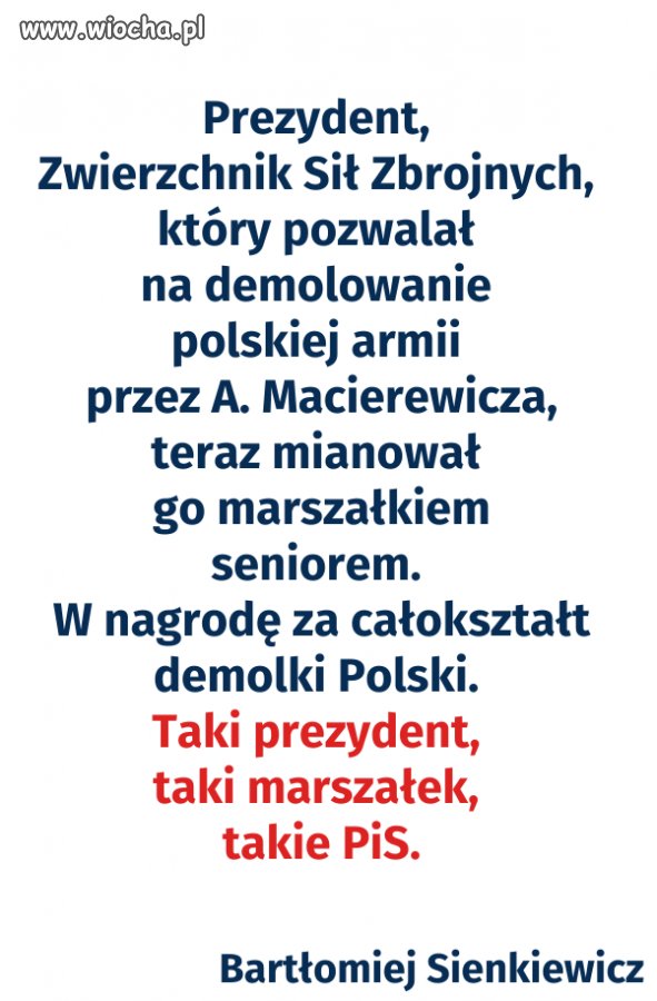 Jaki prezydent