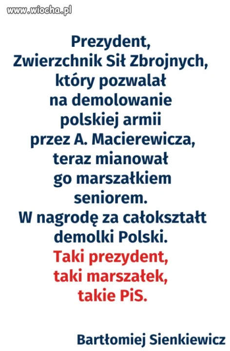 Jaki prezydent