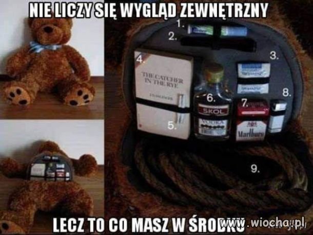 Liczy się to, co masz w środku 