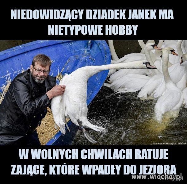 Nietypowe hobby dziadka Janka