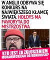 Mamy super faworyta