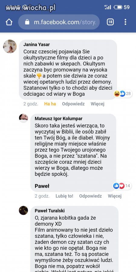 Znaleziono na Facebooku