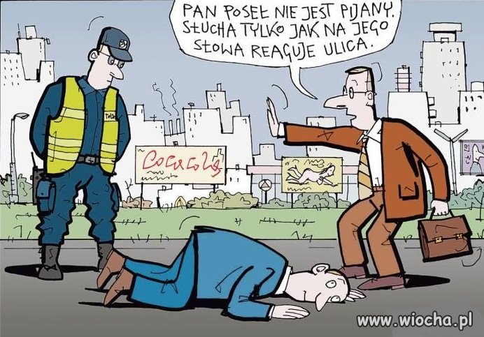 Słucha tylko płyt chodnikowych