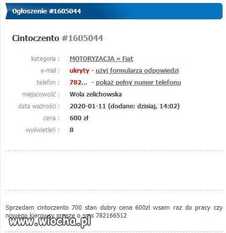 Panie a po wiela to Cintoczento