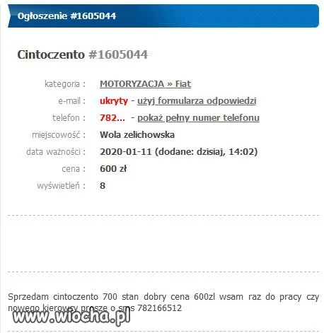 Panie a po wiela to Cintoczento