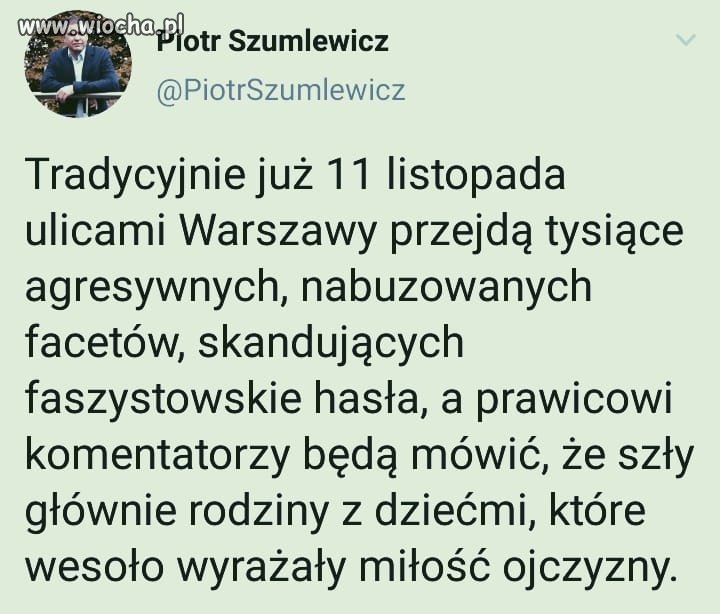 Na ulicach strach zamiast radości...