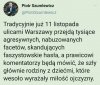 Na ulicach strach zamiast radości...