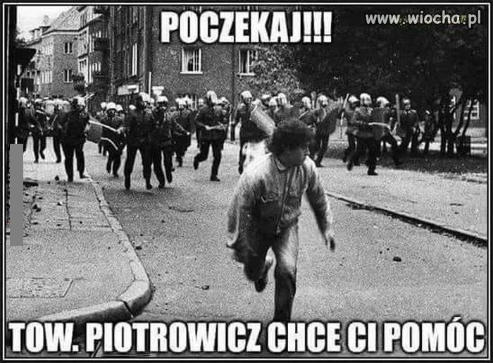 Stój! Nie uciekaj!