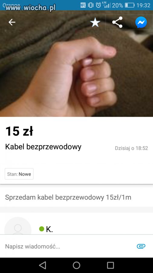 Kabel bezprzewodowy...