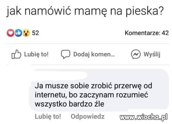 I to dłuższą