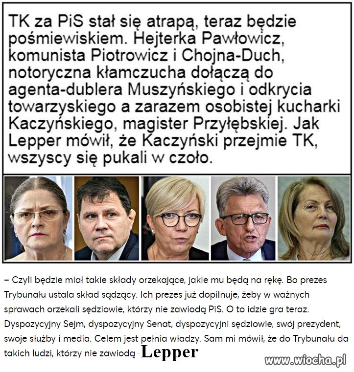 I dlatego musiał