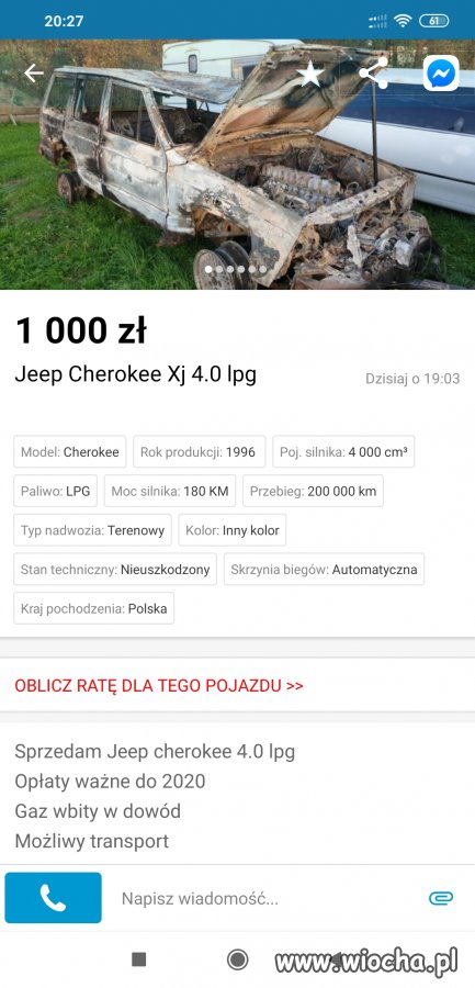 Ważne opłaty 