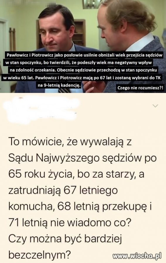 Pomyślcie...czy to będzie zamach na obecną