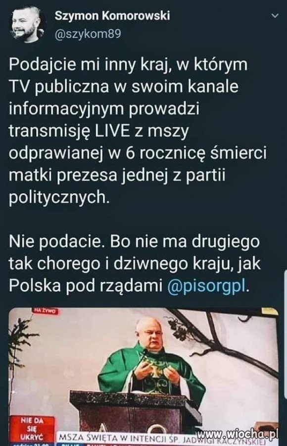 Oj tam, oj tam ... transmisje na żywo z pokazów ..