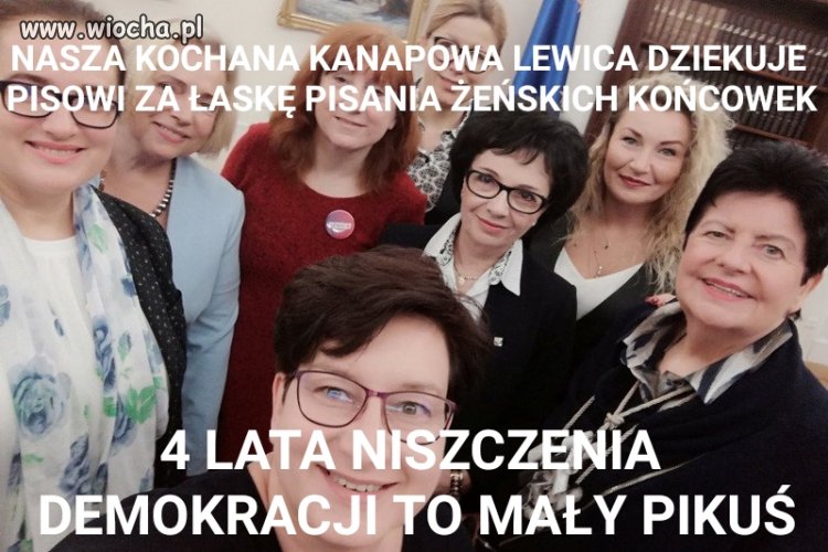 Żeby było równo ja w sprawie lewicy