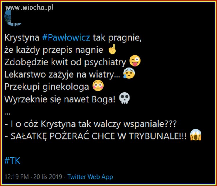 Z miłości do koryta