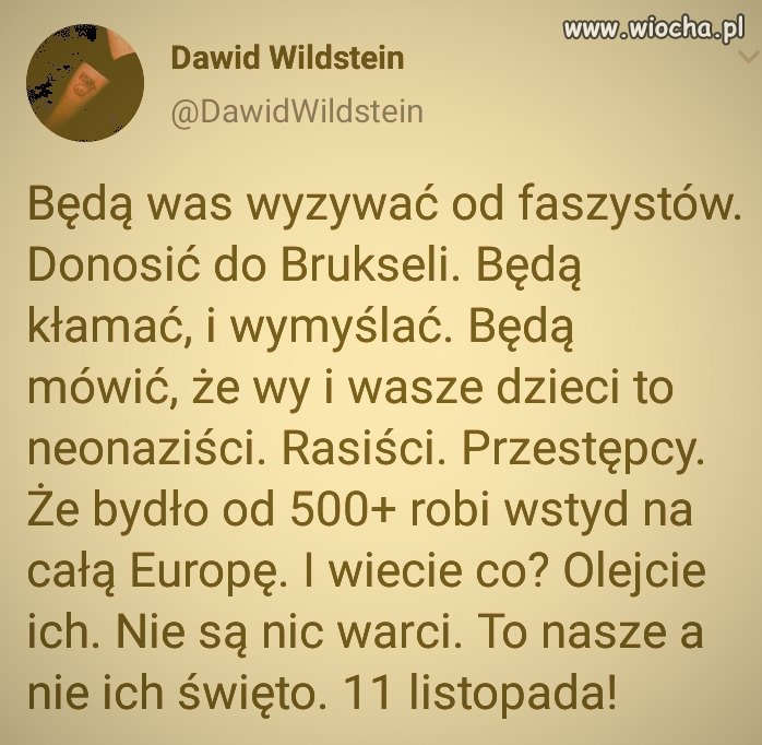 Czyli ja Polak o poglądach innych niż pisowskie