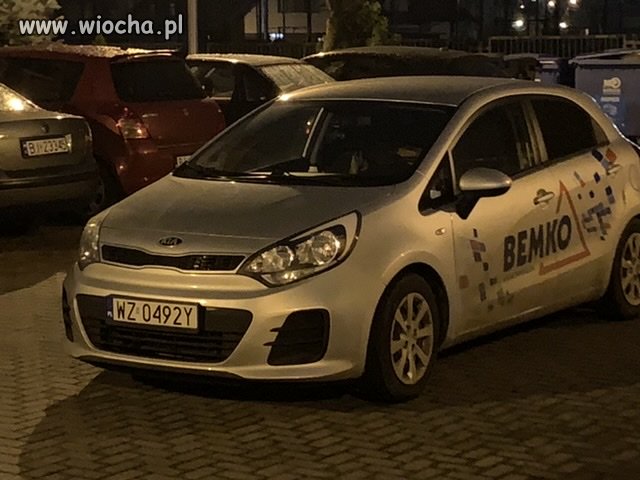 Burak WZ w Białymstoku ( u nas parkuj w poprzek)