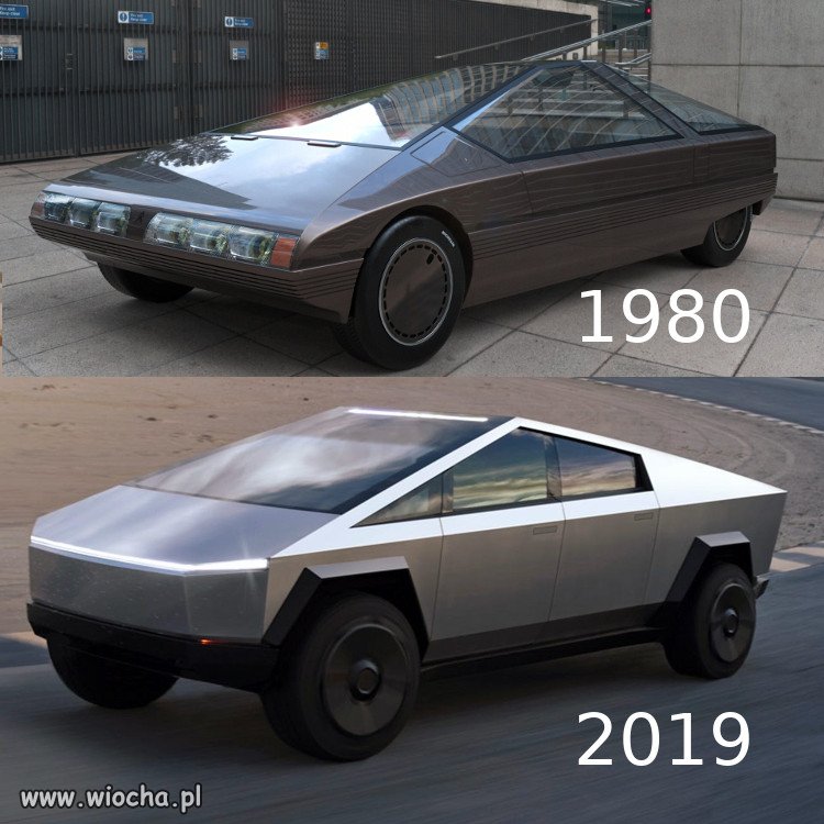 Citroen Karin i Tesla Cybertruck