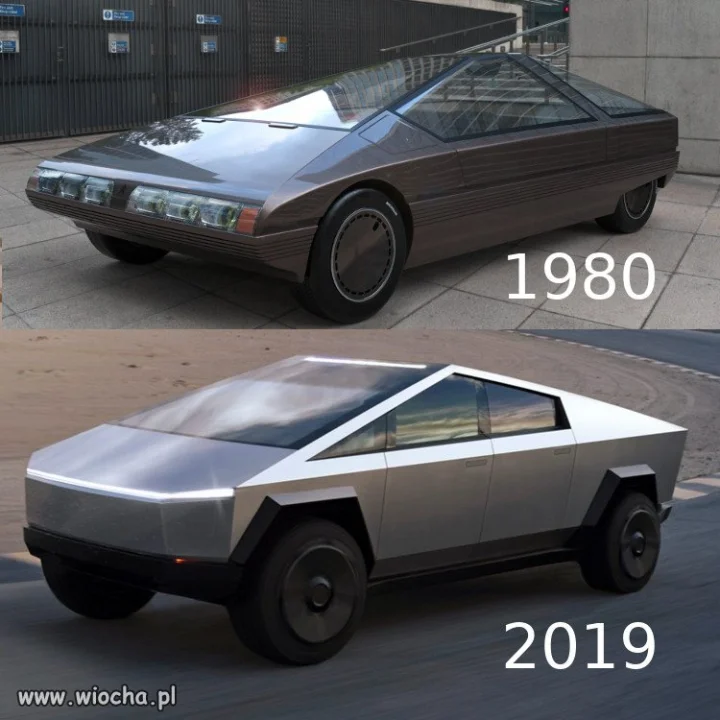 Citroen Karin i Tesla Cybertruck