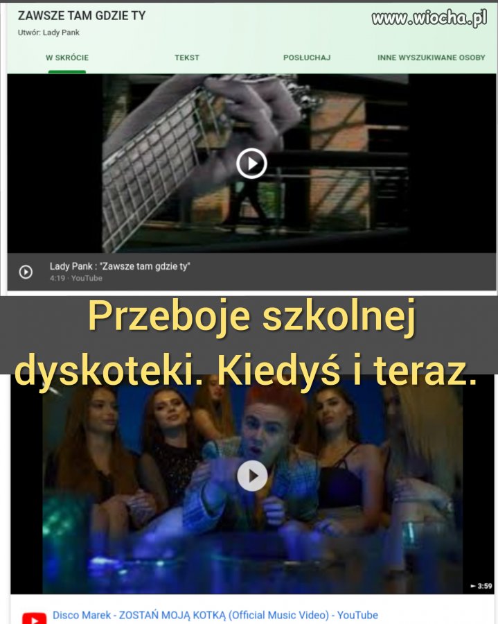 Z biegiem lat,  młodzież jest bardziej wymagająca.