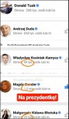 Kucharka prezydentem ?
