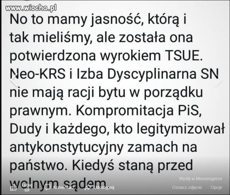 Jednoznaczny wyrok TSUE