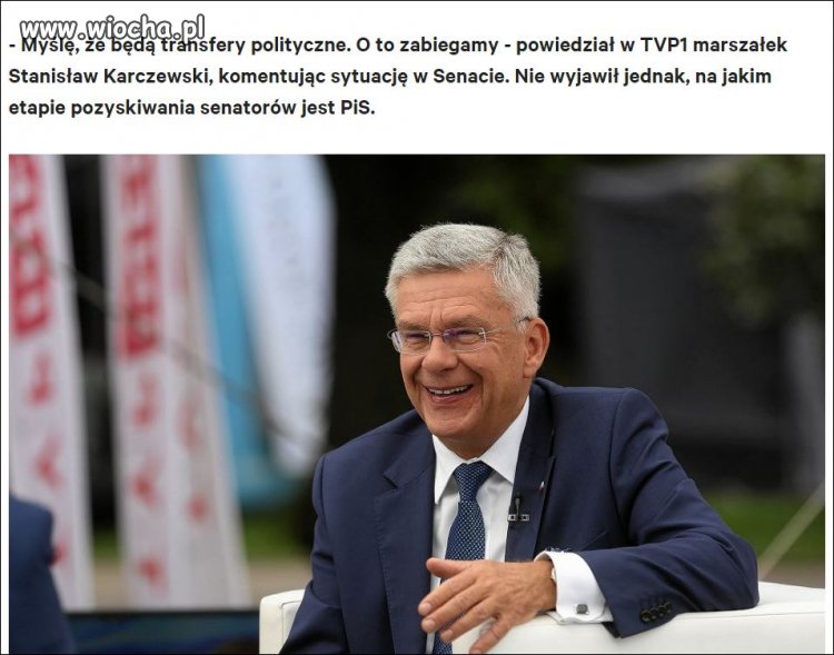 Transfery polityczne czy korupcja polityczna ?