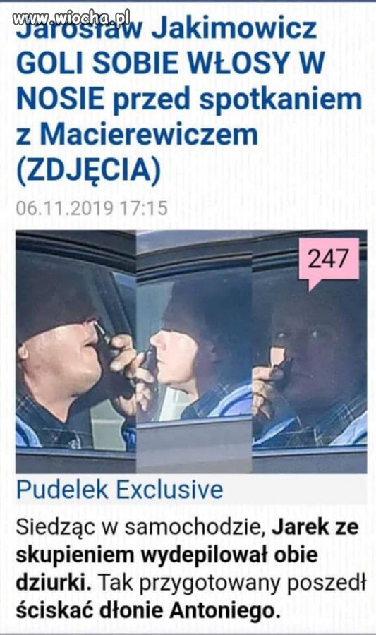 Marzy mu się kariera Misiewicza 