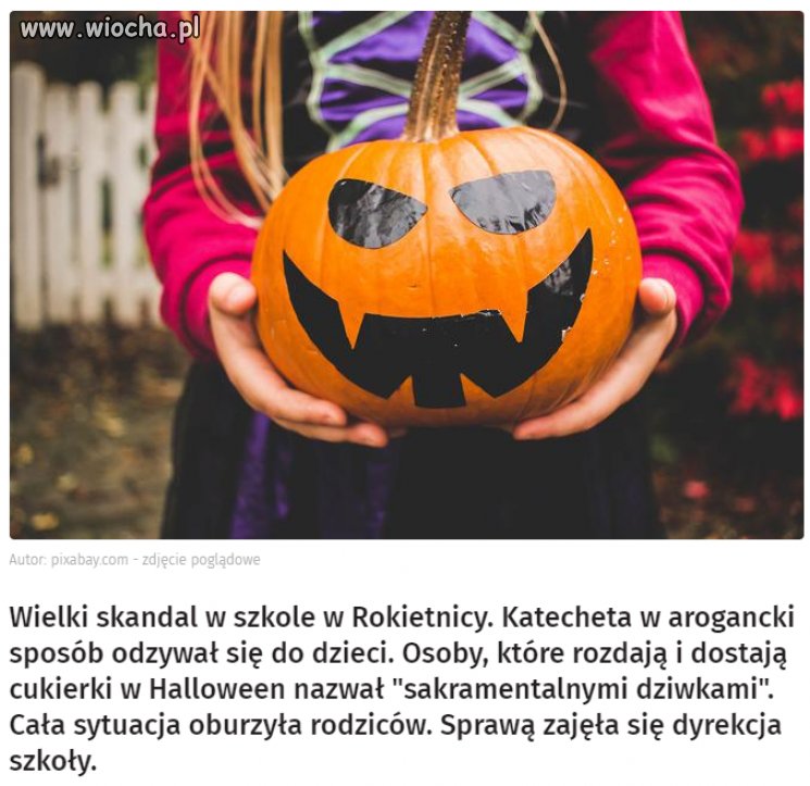 A gdyby to trafiło na wasze dziecko...