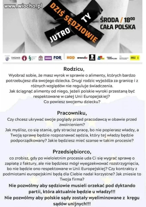 Dziś sędziowie 