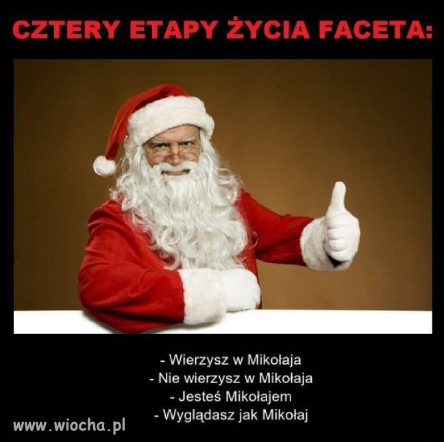 Cztery etapy życia faceta 