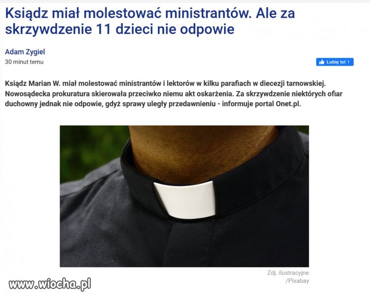 Na szczęście u Boga nic się nie przedawnia...