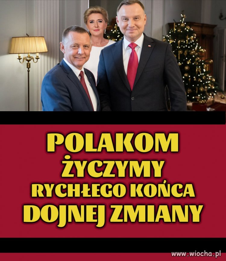 Świąteczne życzenia od pRezydenta ...
