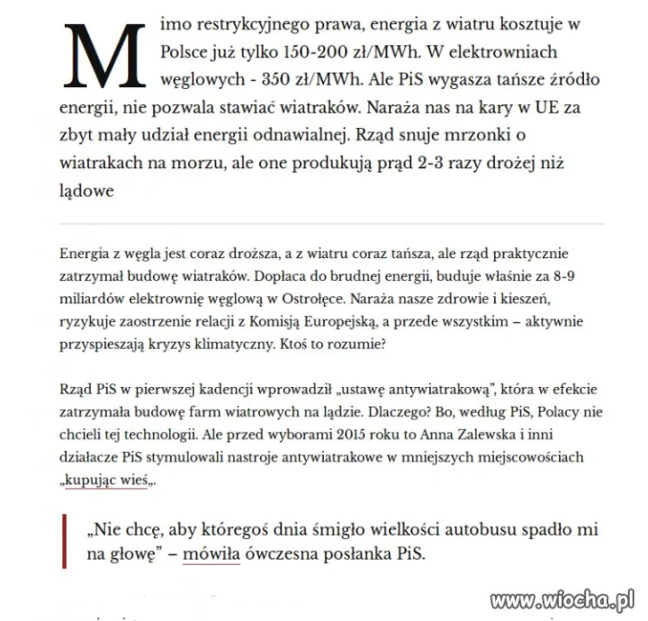 Cały pis i jego racjonalizm