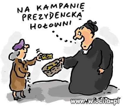 Już zbierają na swojego człowieka.