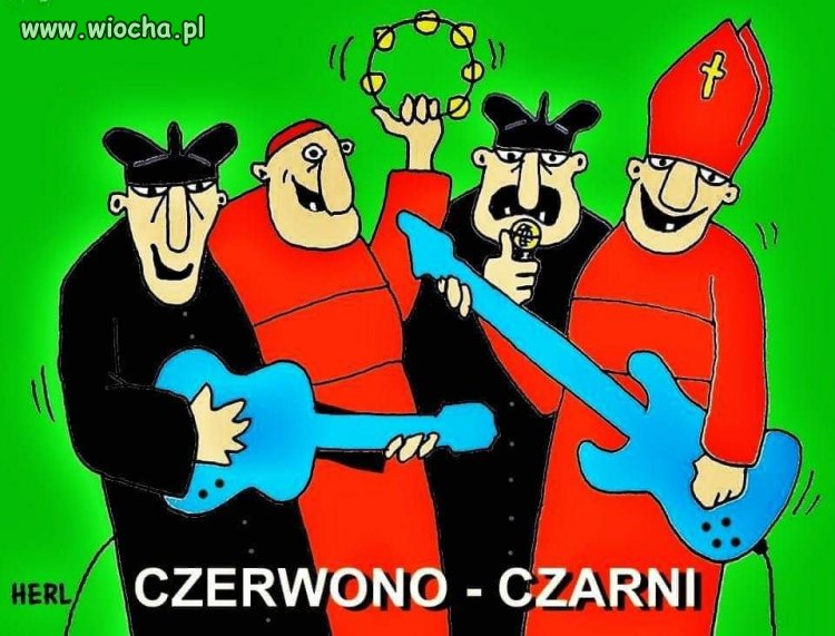 Zespół zgrany-Ksiondz dwie dziw... i organy. 