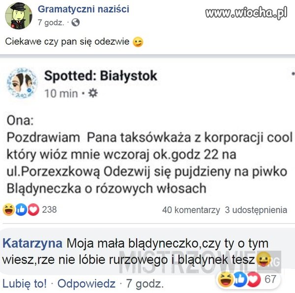 Ciekawe czy pan się odezwie 