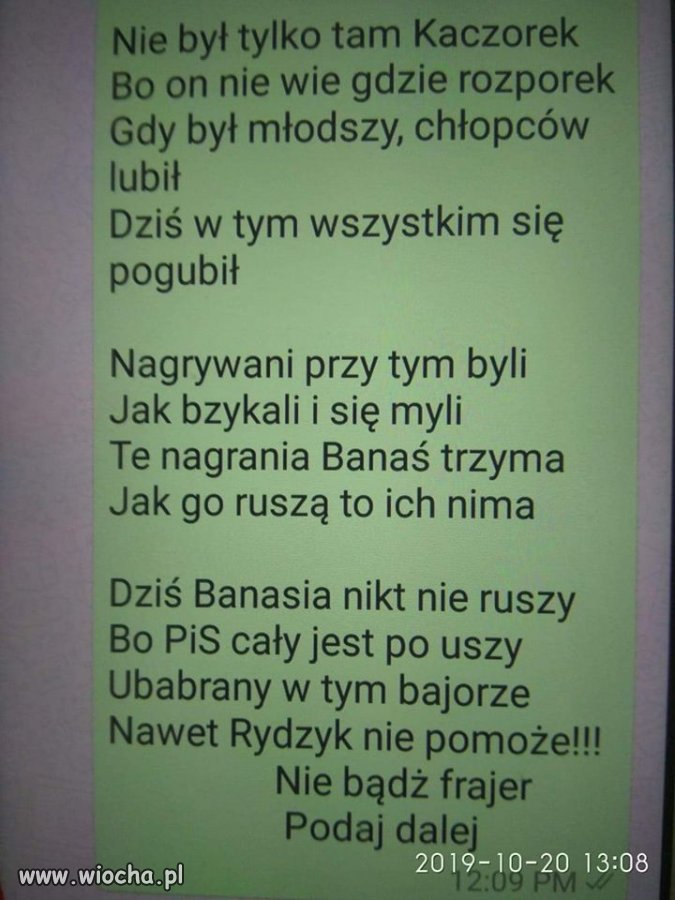 Taki wierszyk ...
