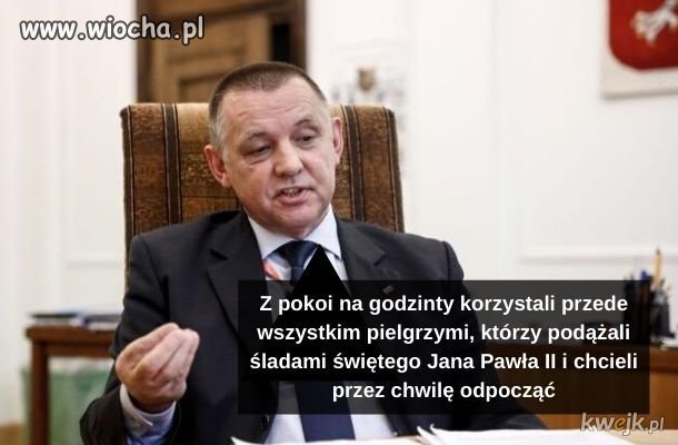 Banaś się tłumaczy 