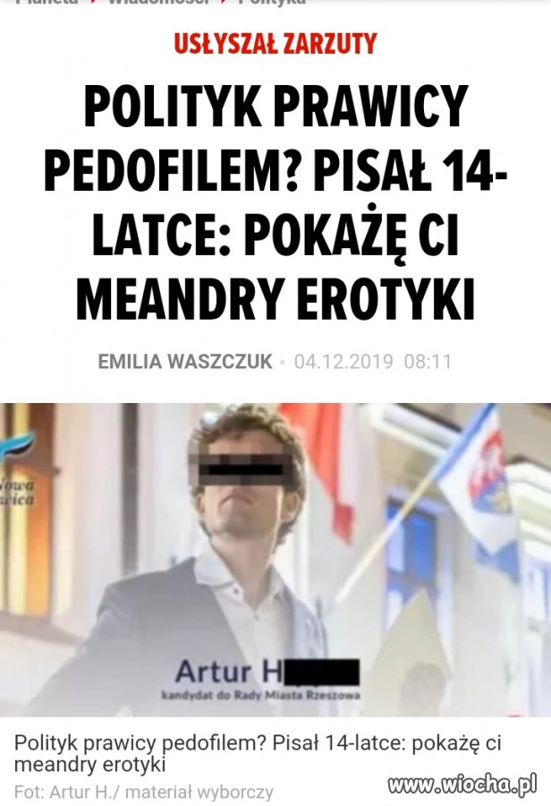 Jednak usłyszy zarzuty